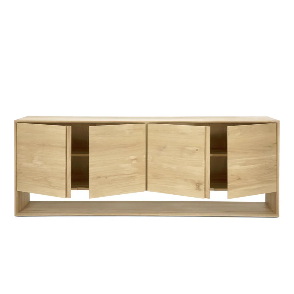 Oak Nordic sideboard - 83"