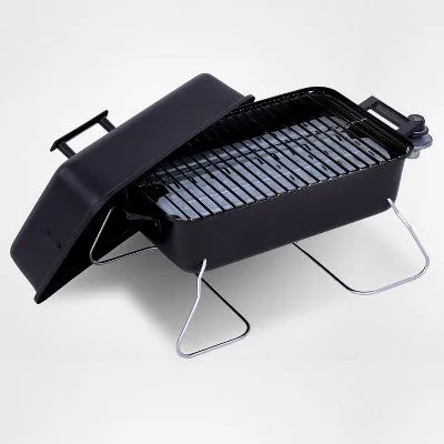 Open Box - Char-Broil Tabletop 11,000 BTU Gas Grill 465133010 - Black