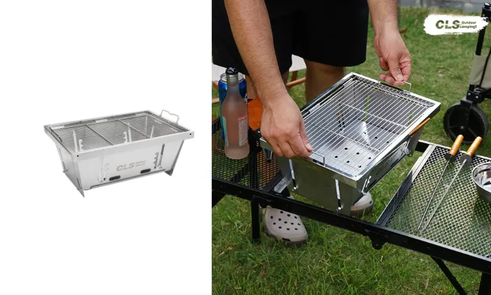 Opening Camping Grill