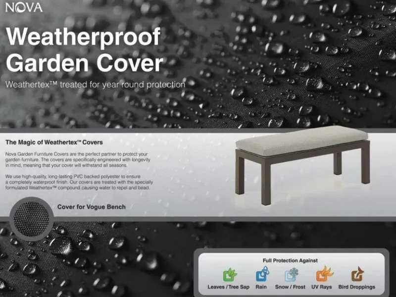Outdoor Furniture Cover for Nova | Vogue Bench