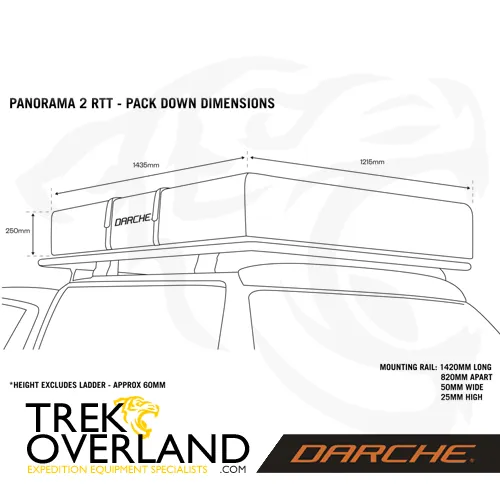 Panorama 2 RTT With Annex - Roof Tent - Darche - T050801606A