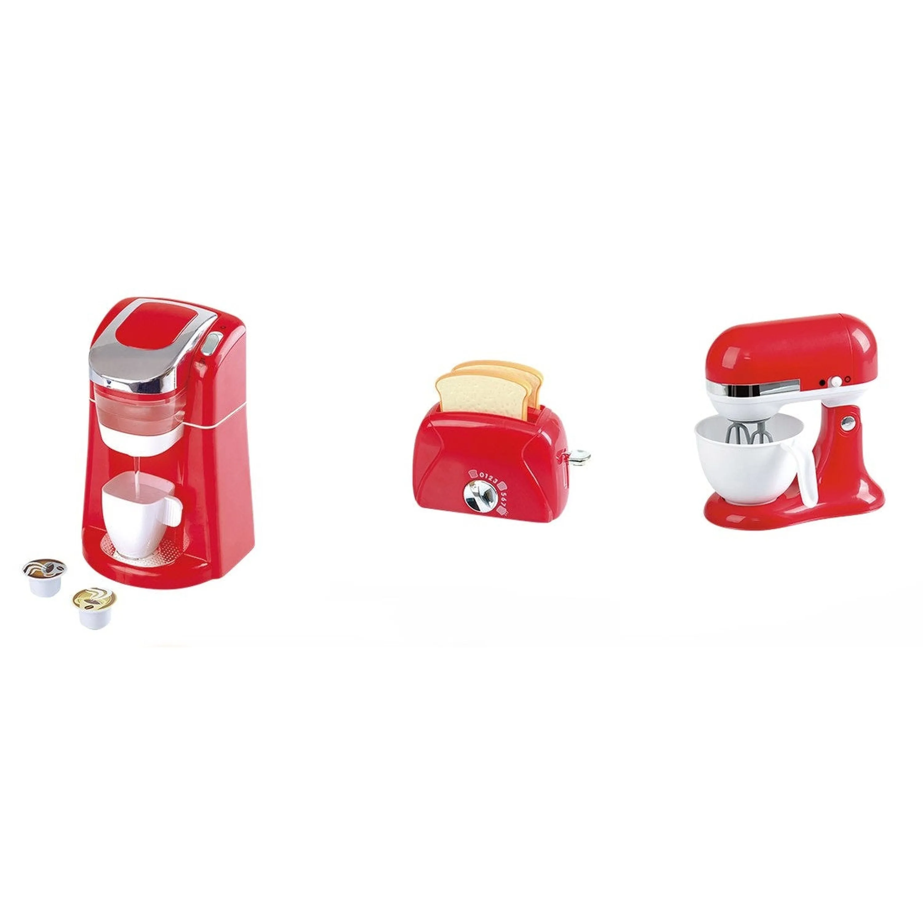 Playgo Toys Ent. Ltd. Classy Kitchen Appliance Trio Red