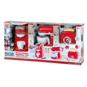 Playgo Toys Ent. Ltd. Classy Kitchen Appliance Trio Red