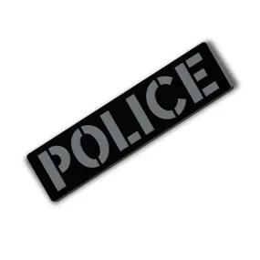 [POLICE] Operator PVC Patch [BLK/GRY]