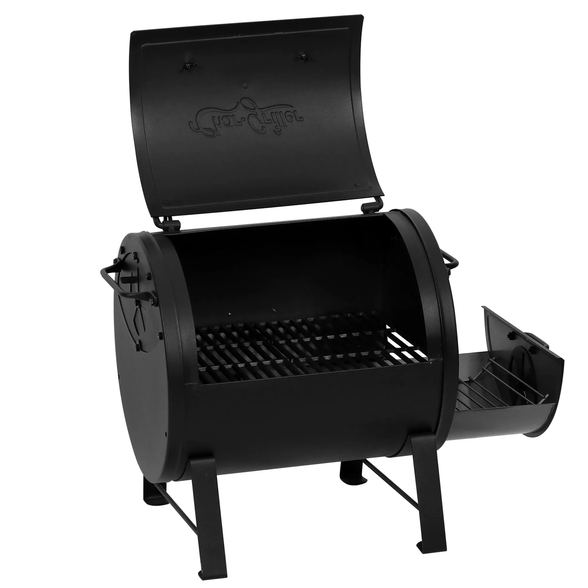Portable Pro™ Charcoal Grill and Side Fire Box