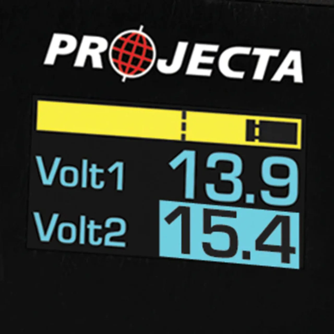 Projecta DBM100 Dual Battery Volt Meter - 12/24V