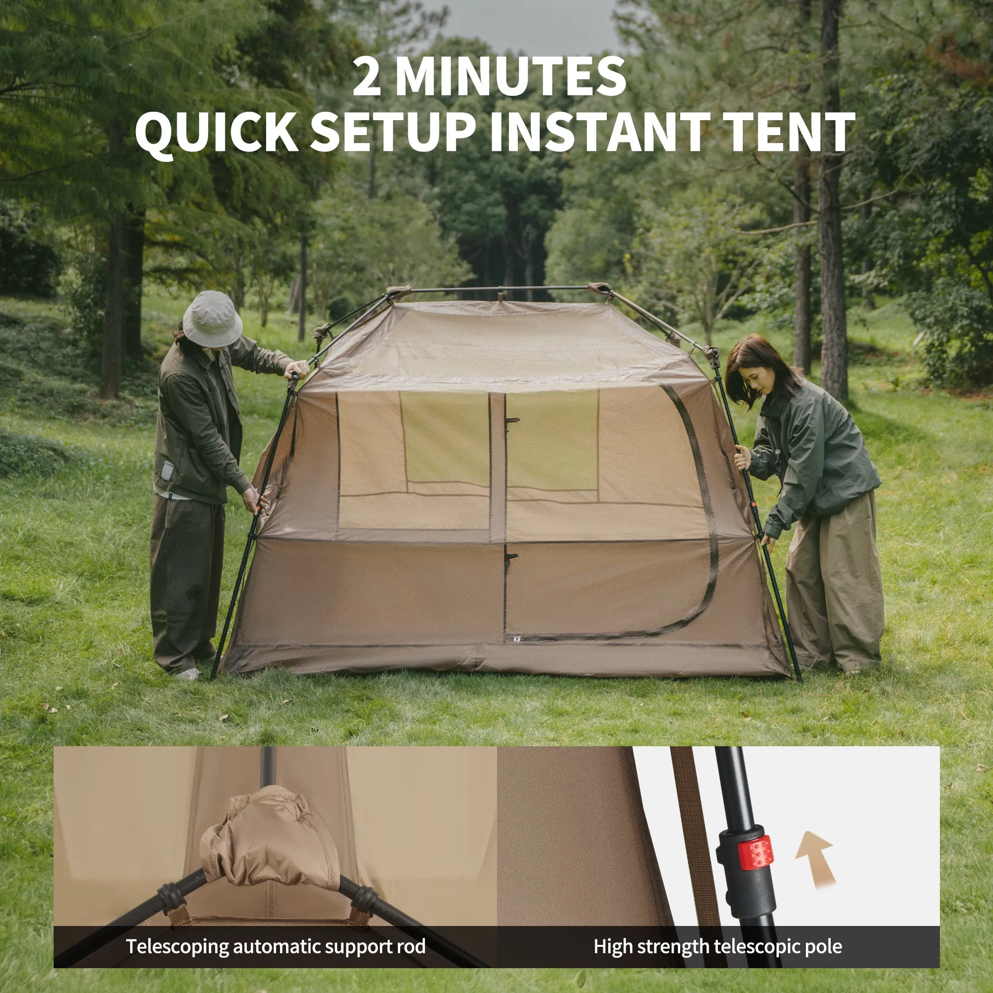 Ridge 5.0 Quick-Set Tent