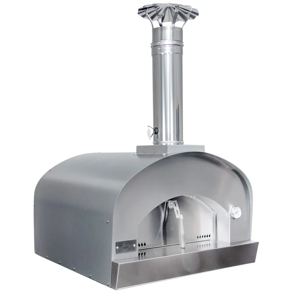 Solé Gourmet Italia Outdoor Countertop Wood-fired Pizza Oven