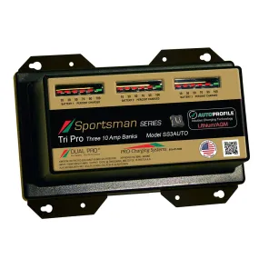 SPORTSMAN & PROFESSIONAL SERIES AUTOPROFILE BATTERY CHARGER (DUAL PRO)