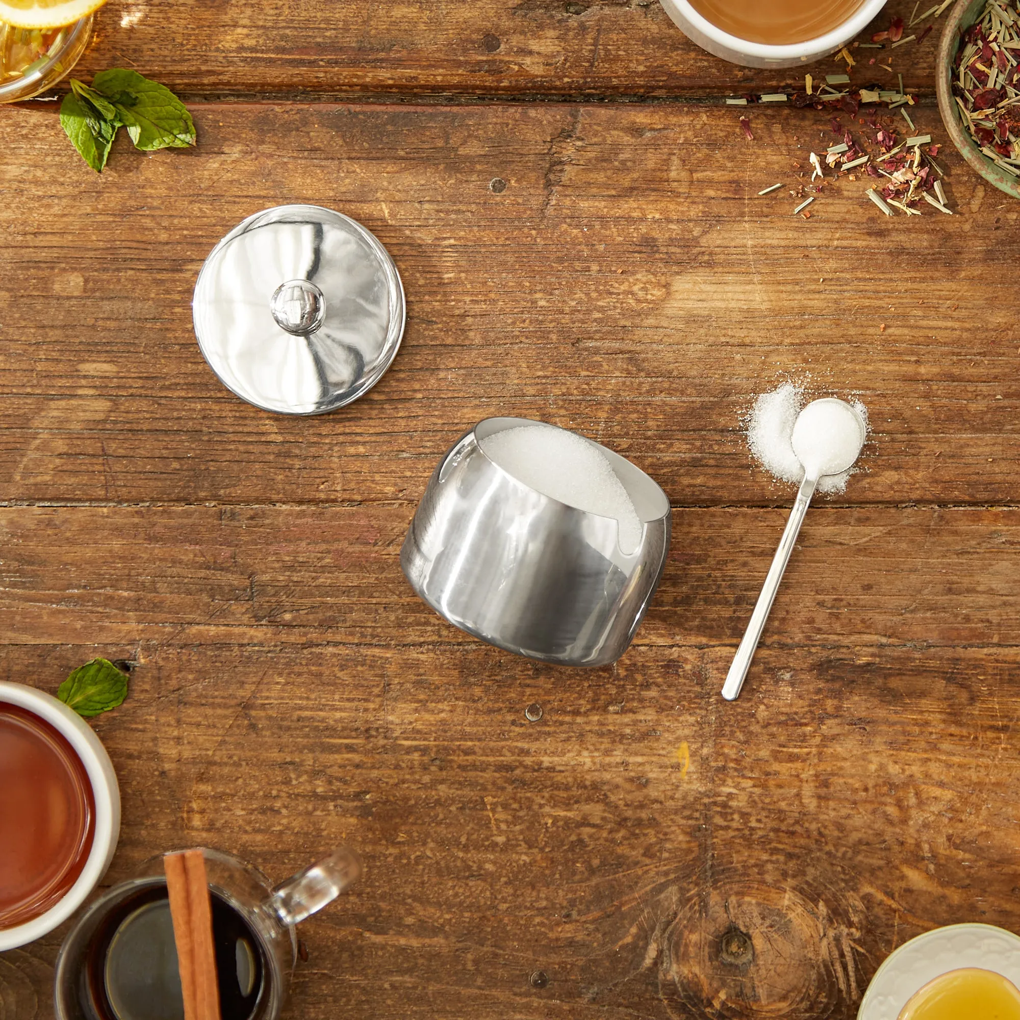 Sugar Bowl W/Spoon