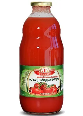 Tanasic Pulpy fresh tomato juice MILD 1L