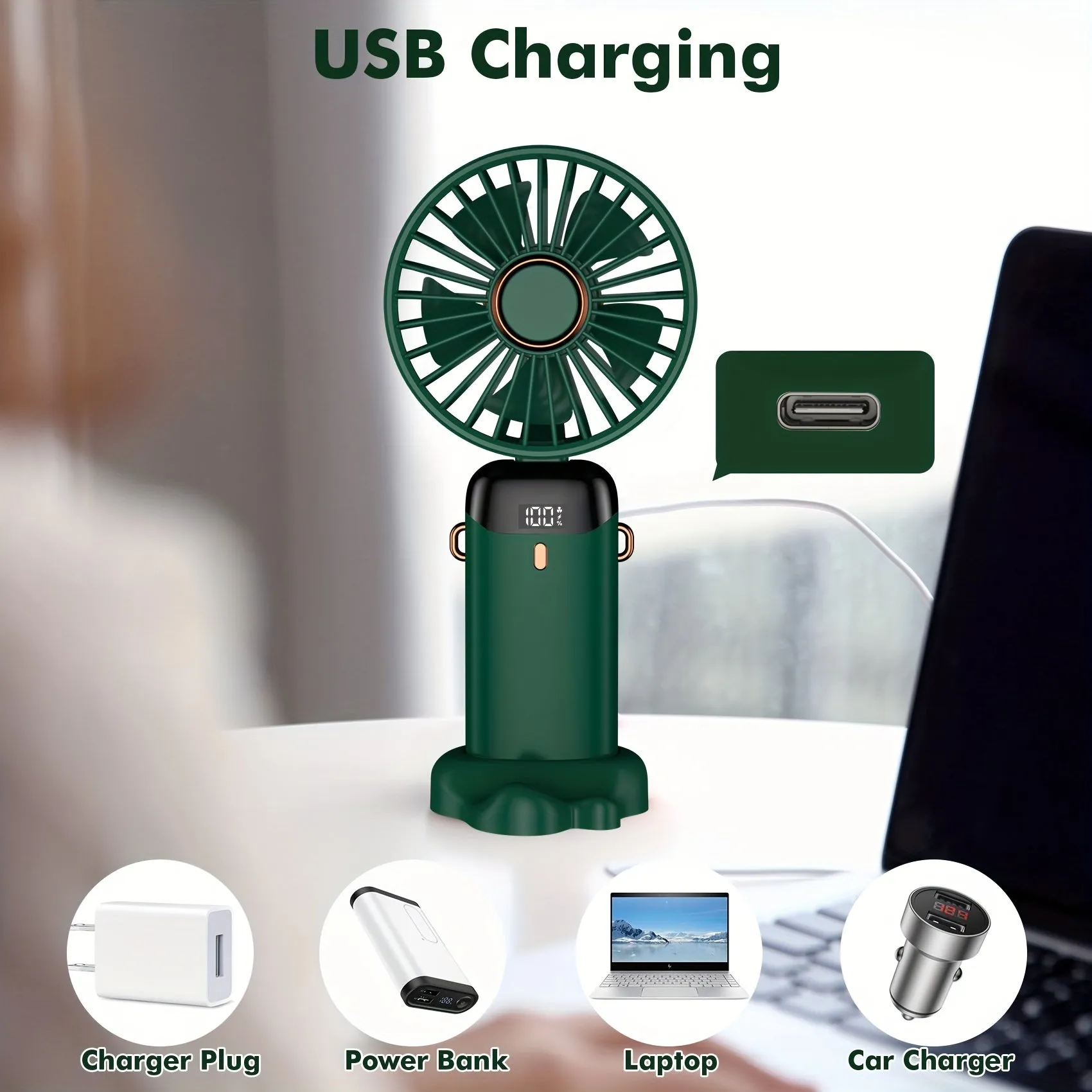 TempFlow Portable Fan