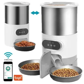 Tuya Smart APP Pet Feeder Cat And Dog Food Automatic Dispenser Suitable For Small And Medium-Sized