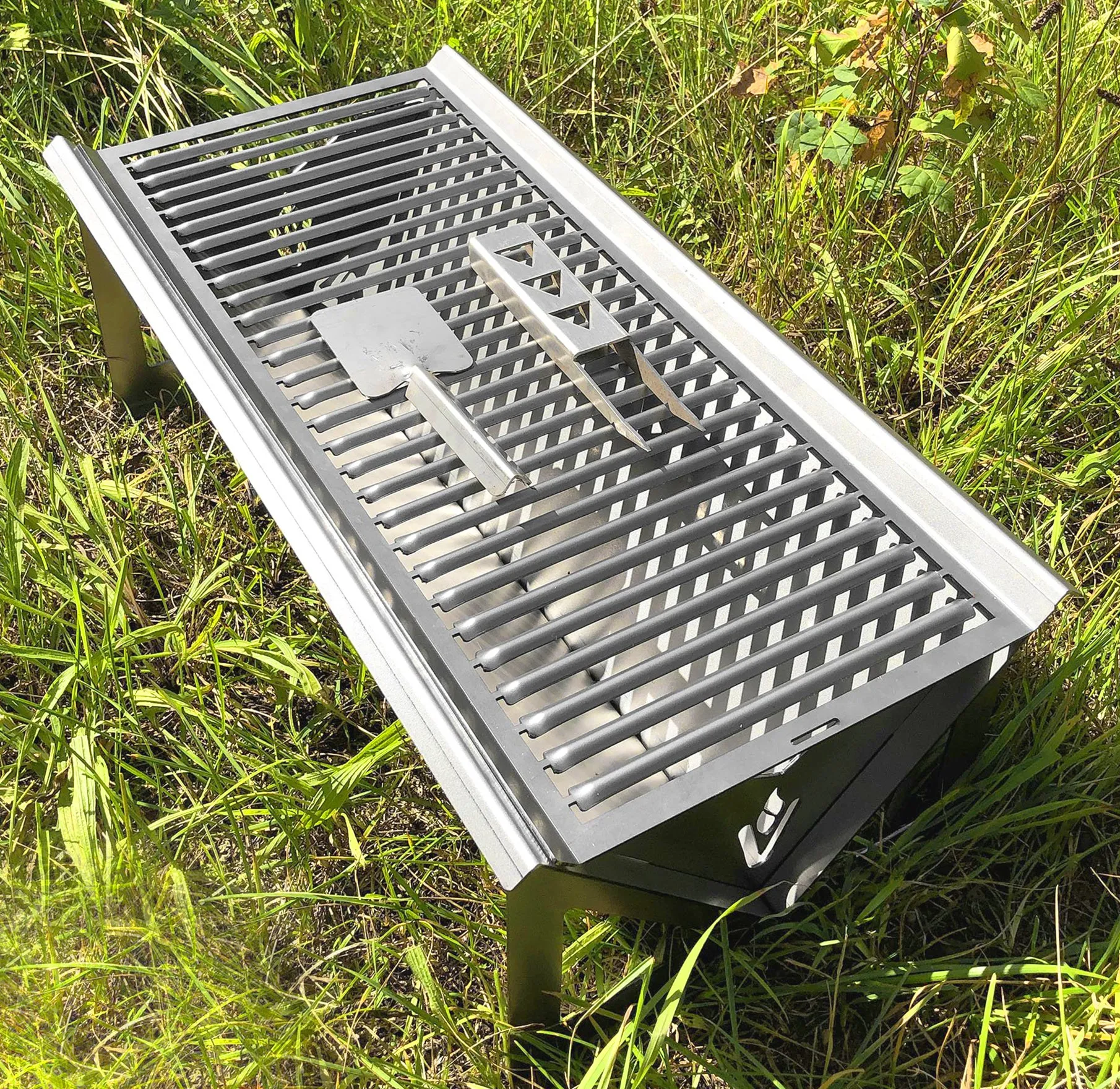 Volcann™ Large Flatpack Portable Full Grill Top BBQ