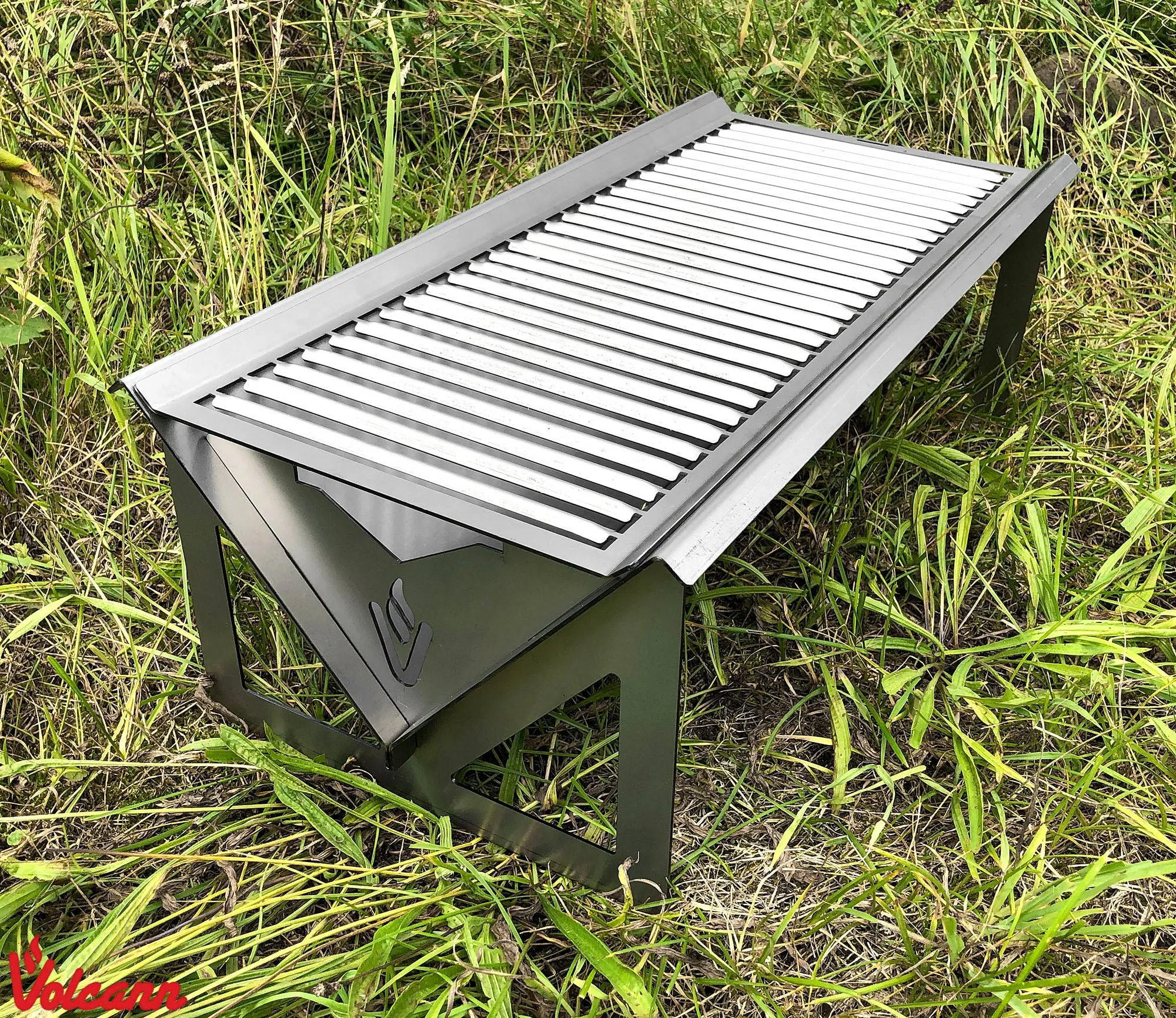 Volcann™ Large Flatpack Portable Full Grill Top BBQ
