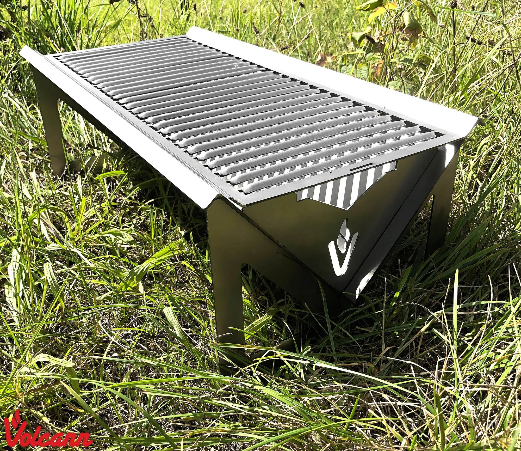 Volcann™ Large Flatpack Portable Full Grill Top BBQ