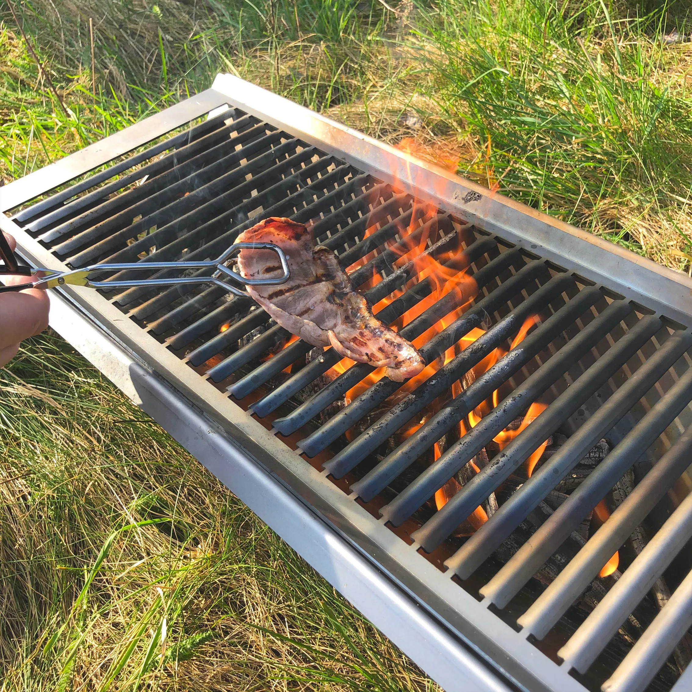 Volcann™ Large Flatpack Portable Full Grill Top BBQ