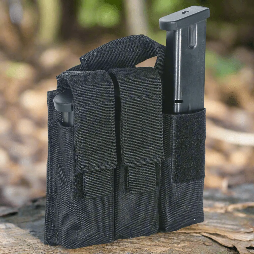 Voodoo Tactical Pistol Triple Mag Pouch