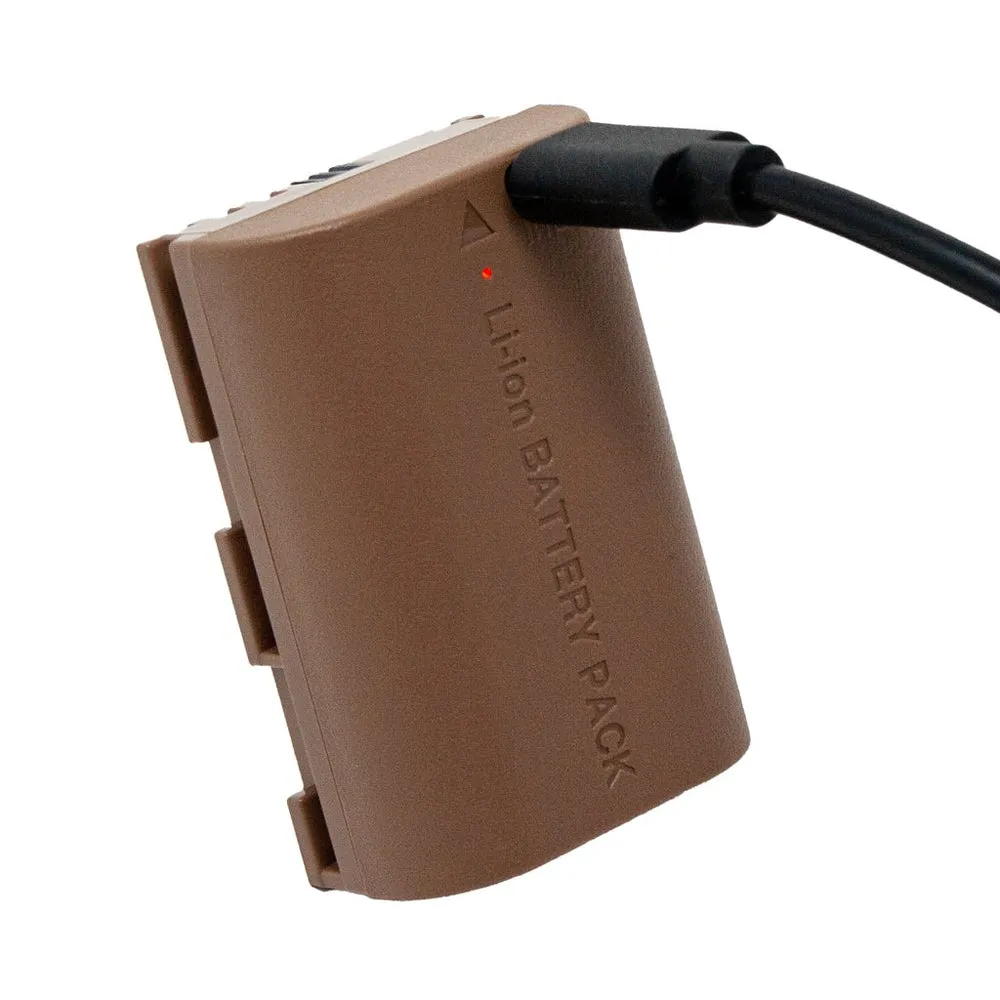 Wasabi Power Canon LP-E6 LPE6 Battery with USB Type C Fast Direct Charging for Canon 5D Mark III Mark II, 5DS, 5DS R, 6D, 7D, 7D Mark II, 60D, 60Da, 70D, 80D, 90D, XC10, XC15 Digital Camera