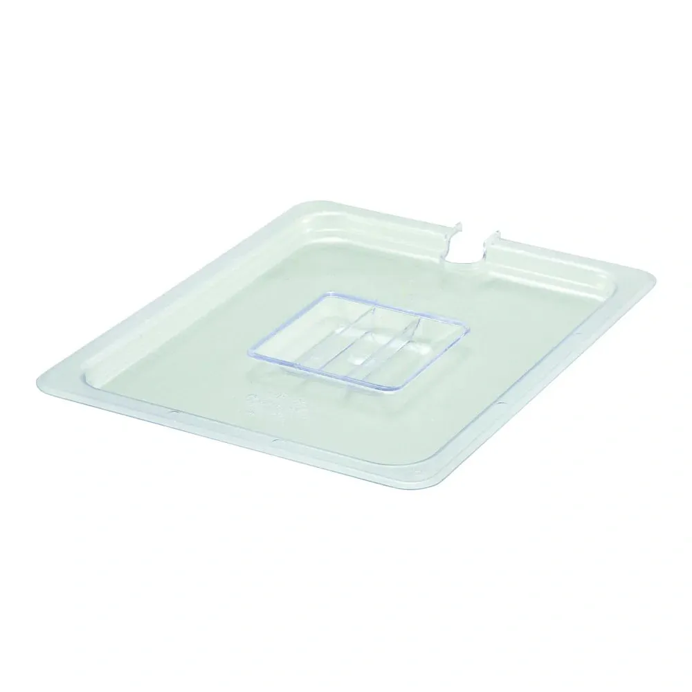 Winco SP7200C Polycarbonate Slotted Cover for SP7202/7204/7206/7208 Food Pan