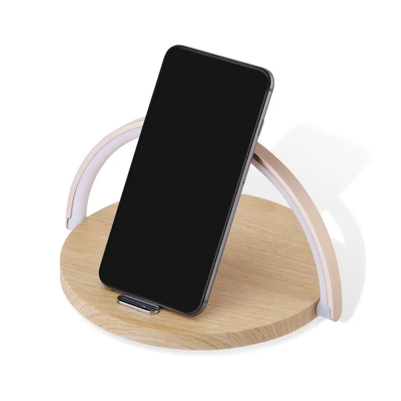 Wireless Charger with Phone Stand & Lamp