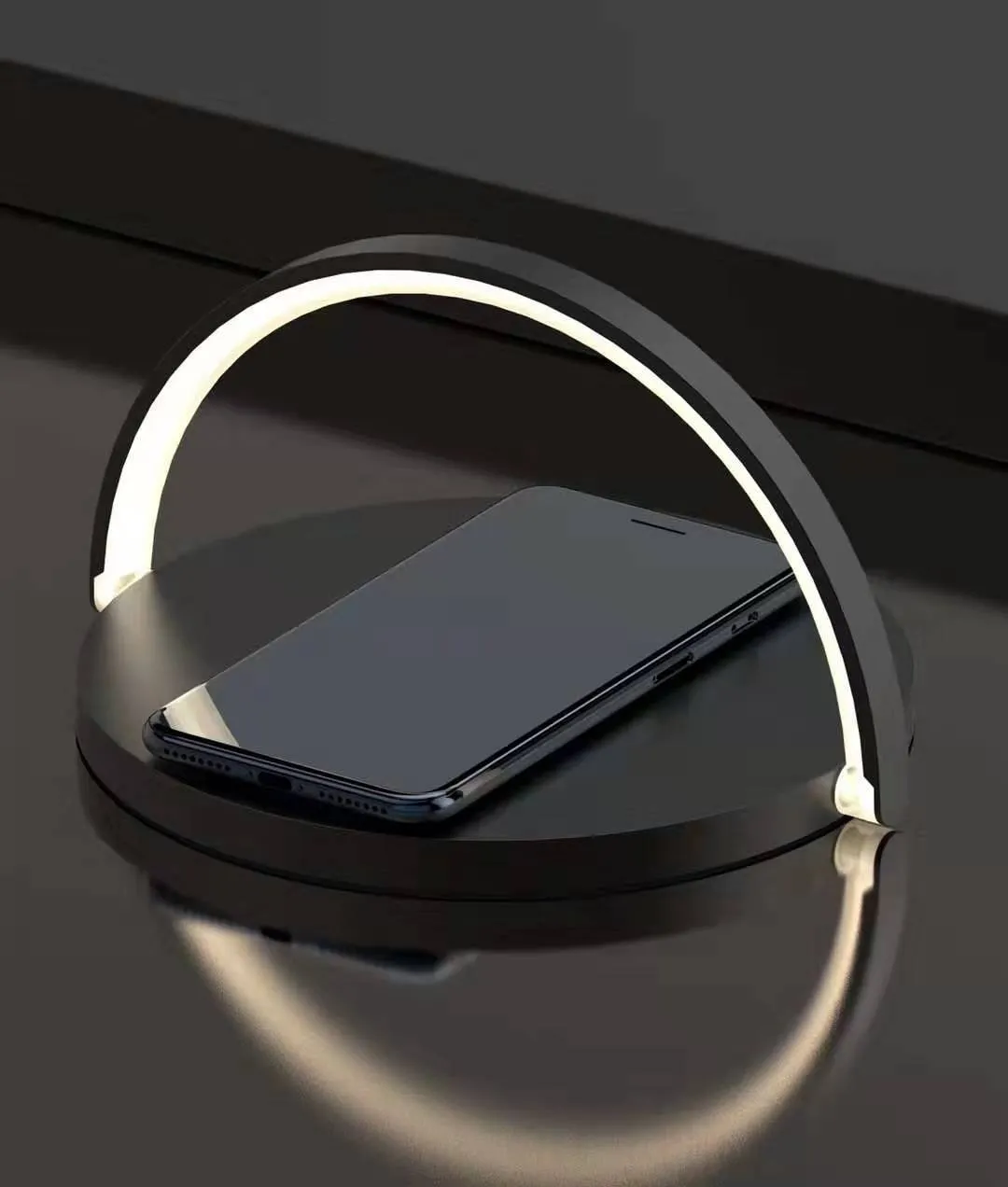 Wireless Charger with Phone Stand & Lamp
