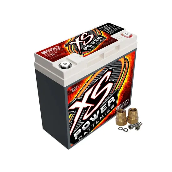 XS Power S680 AGM Battery - 12V, 370CCA - XSP-S680