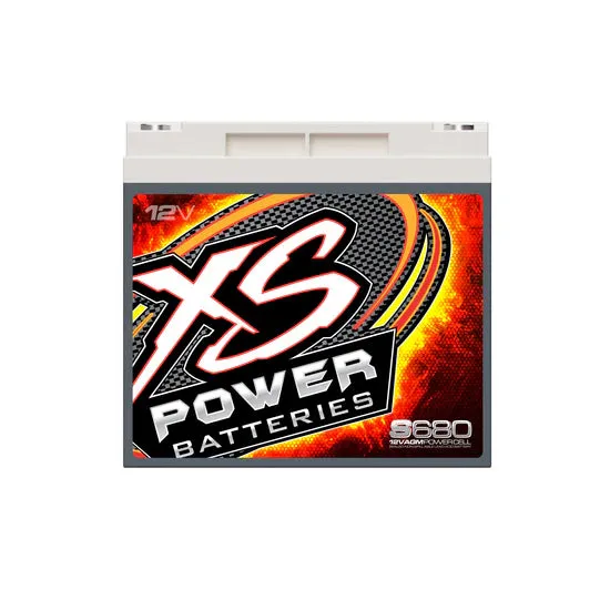 XS Power S680 AGM Battery - 12V, 370CCA - XSP-S680